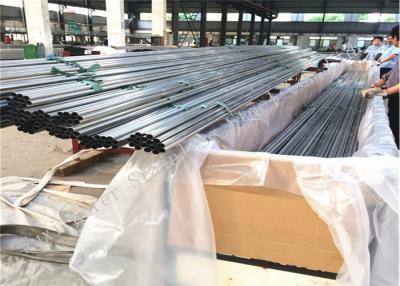 China Bright Annealing High Pressure Stainless Steel Pipe ASTM / DIN / EN WT 0.3mm - 2.5mm for sale