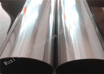 China Polishing / Grind Welding Stainless Steel Tube , Large Diameter Thin Wall Stainless Steel Pipe for sale