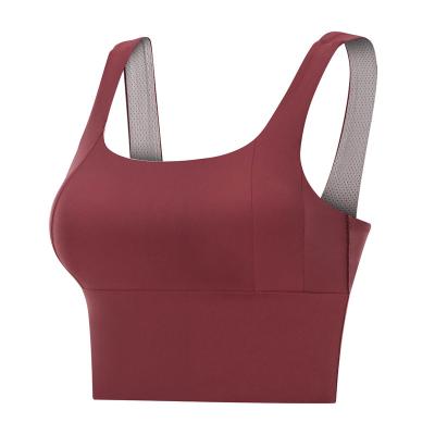 China Ladies Women Yoga Bra U Back Design High Support Breathable Workout Crop Top High Quality Fashion Exercising Bra for sale