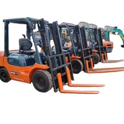 China Building Material Shops 3 tons of used forklift with high cost performance for sale