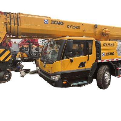 China Building Material Shops Best-selling 25 ton xcmg used truck crane for sale