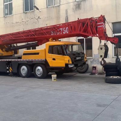 China Building Material Shops Car in excellent condition 70 tons SANY used truck crane for sale