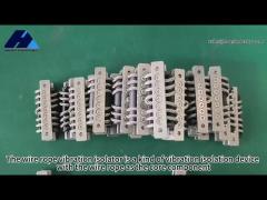 Building Material Shops 0.5KG Wire Rope Isolator Shock Vibration Protection GX-20AN2