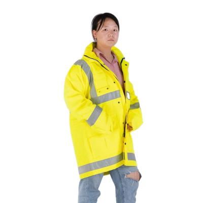 China High Quality Safety UV Vest Cheap Work Water Proof Price Reflective Jacket Parka for sale