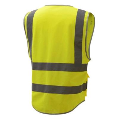 China Water Proof China Manufacturer Oversize Green Reflective Swallowtail Vest for sale