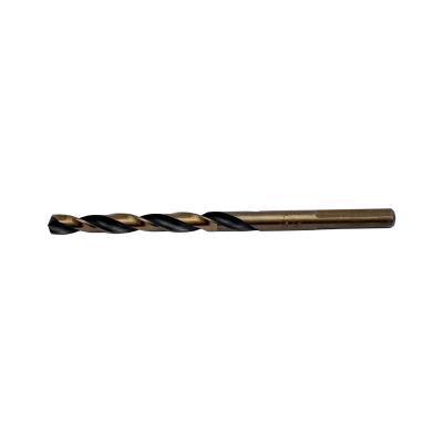 China Durable Life Full-ground Black and Gold Finish Made of M35 Hss High Speed ​​Steel Twist Drill Bits for sale