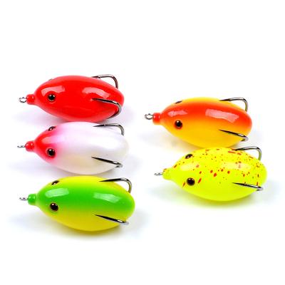 China Fishing Lures Discount Mini Frog Lure 55mm Frog 12.2gram Top Water Lure Fishing Lures Frog for sale