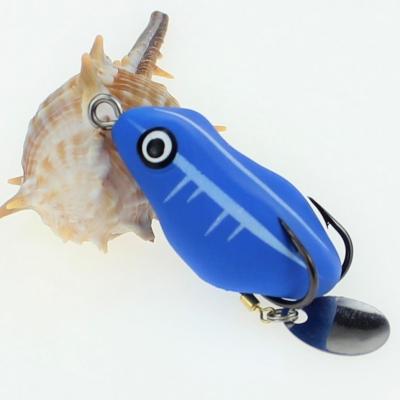 China Fishing lures mini 45mm frog 8.5g high quality new style for luring top water with super strong hooks for sale