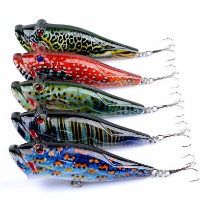 China Fishing Lures Wholesale Discount 80mm Hard Plastic Snap 12.4gram Bass Fishing Lure for sale