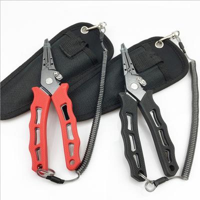 China Multifunctional Exterior Accessories Stainless Steel Side - Mouth Way Tongs With Drop Rope for sale