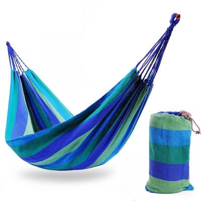 China Contemporary Folding Outdoor Portable Camping Hammock 280*80CM for sale