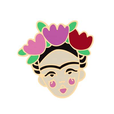 China Europe Milk Star Oh My God Brooch For Women Jackets Lapel Button Badge Fashion Vintage Pink Phonograph Enamel Pins for sale