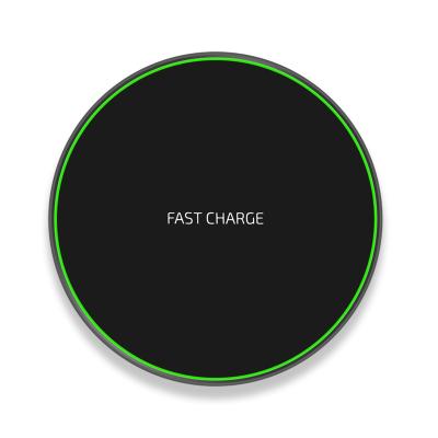 China 2019 Mobile Phone Custom Logo Light The Fast Hot Selling Logo Qi Charger Wireless Wireless Charger Wireless Charger for sale