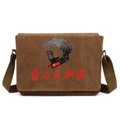 China Wholesale Custom Canvas Messenger Bags Men Vintage Canvas Messenger For Bag for sale