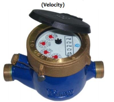 China Wet Type Class C Multi-jet Water Meter DN15 for sale