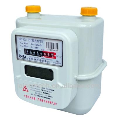 China Prepaid Gas Meter (ZG2.5S) ZG2.5S for sale