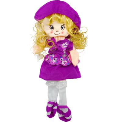 China Custom PP Cotton Plush Toy Rag Doll Soft Leather Shell Unfilled Long Legs Blonde Sleeping Doll Wholesale for sale