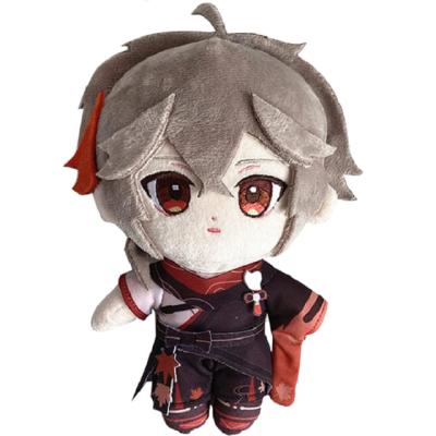 China Soft 2022 OEM 100%pp cotton filling cute custom plush dolls play with face embroidery clothes are removable for sale