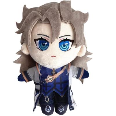 China Soft Handmade Custom Plush Cartoon Cute Dolls With Embroidered Facial Expressions Style Doll Animation Korean Derivatives for sale