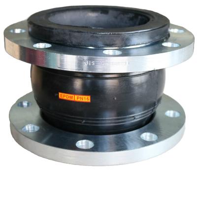 China Jis Bs4504 Standard Bellows Carbon Steel Flange Forged Flexible Rubber Expansion Joint Equal / Reducing for sale