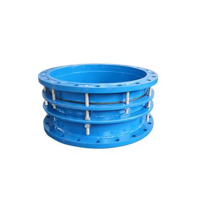 China Galvanized Steel Support Customization Carbon Steel Double Flange Dismantling Joints for sale