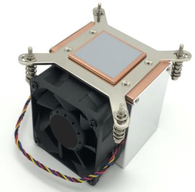 China OEM/ODM 1366 2U Square Server CPU Cooler with Professional Technical Support for sale