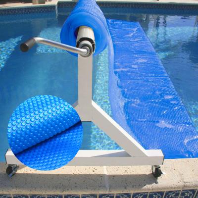 China Swimming Pool and Spa Cover Winter Norland Factory Supplier Manual Bubble Solar Pool Cover Folding Pool Cover for Swimming Pool for sale