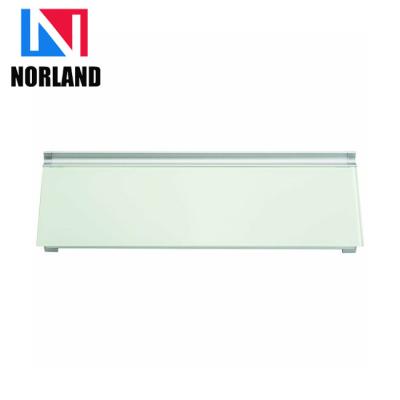 China Glass Listing Board Dry Erase Whiteboard White Glass Desk Board Bottom Fill Port for sale