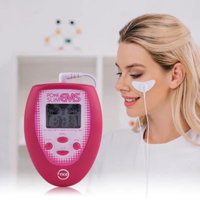 China New Product EMS Device Mini Electromagnetic Wave Magnetic Therapy Massager Beauty Device Battery Comfortable Face-lifting Face Style for sale