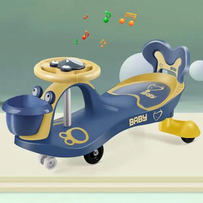 China 360 Degree Rotation Twist Car Swing Slide Walker Children's Car Baby Swing Baby Swing for sale