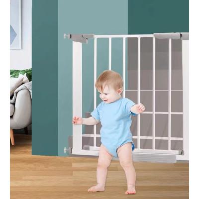 China Extra Wide Baby Safety Guard Child Gates Stair Hallways Stairs Fence Pet Safty Baby Gate for sale