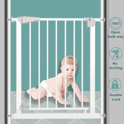 China Retractable Baby Gate Mesh Dog Gate Safety Barrier Baby Safety Guard Baby Gate for sale