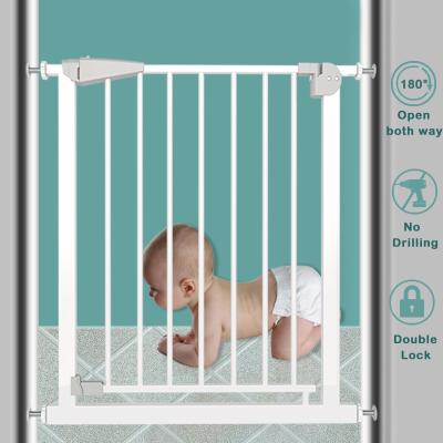 China Baby Safety Guard Baby Gate Wall Protector Pressure Mounted Safety Gates Baby Gate for sale