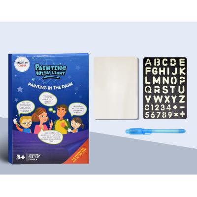 China Kids Magic LED Light Up Pad Drawing Toys Light Up Drawing Board for sale