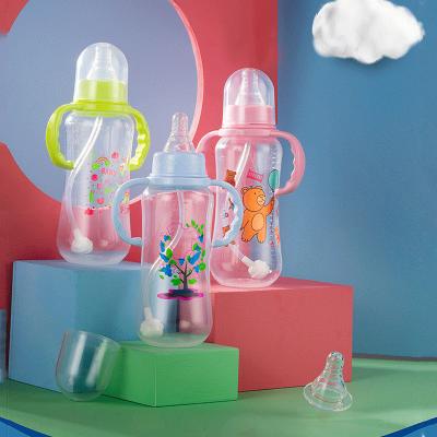 China PVC Free Baby Bottle BPA Free Baby Bottle Silicone Baby Bottle for sale