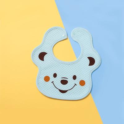 China BPA Free Professional Manufacturer China Funny Soft 100% Cotton Baby Bibs Large for sale