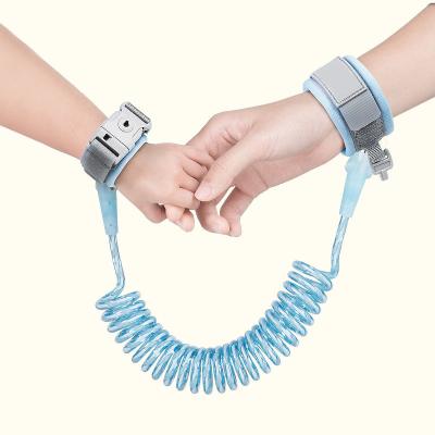 China Prevent Baby Lost Safety Harness Anti Lost Metal Buckle Baby Kid Wrist Link Leash for sale