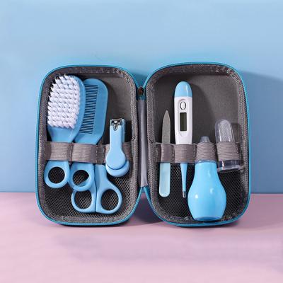 China Simple 8 PCS Baby Care Supplies Portable Baby Grooming Kit Safety Cutter Baby Nail Kit for Infant Toddler Newborn Gifts for sale