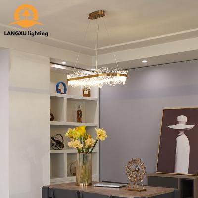 China Modern Simple Decorative Modern Living Room Ceiling Dining Room Chandelier Hanging Pendant Lamp for sale