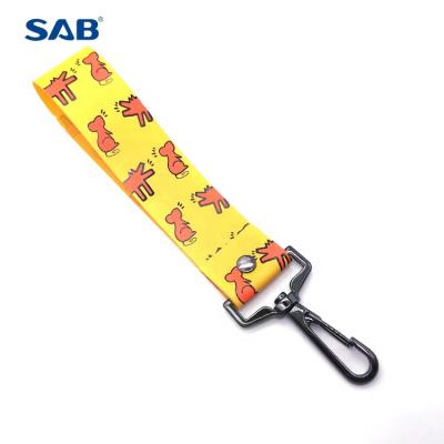 China High Quanlity Styling Accessories Customized High Quality Silicone Printing Trademark PVC Keychain Pull for sale