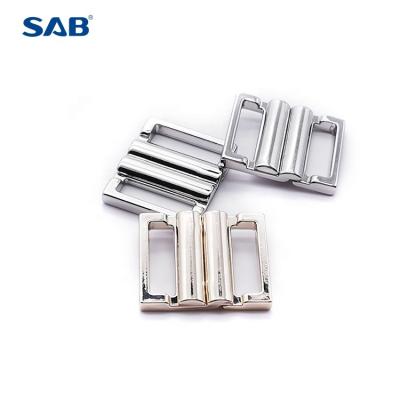 China Customized High Quality Adjustable Buckle Nickel Free Metal Shape 8 Metal Connection Buckle en venta