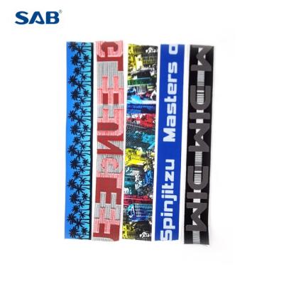 중국 High Quality Viable Customized LOGO Polypropylene Wide Ribbon Nylon Elastic Ribbon 판매용