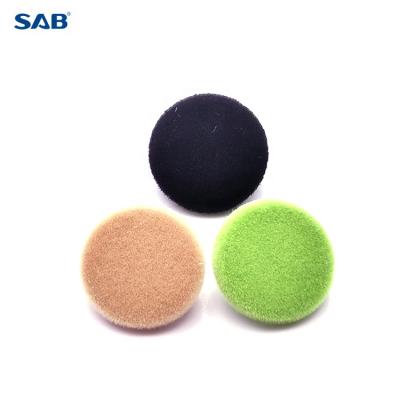 China High quality nickel free flocking snap button for garment metal zinc alloy anti-static button en venta