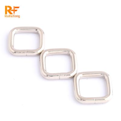 China Factory Direct Selling Adjustable Custom Hardware Adjustable Metal Rectangle Buckle Accessories For Bag for sale