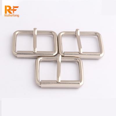 중국 Free Sample High Quality Metal Pin Buckle Handbag Rectangle Accessories Customized Belt Buckle 판매용