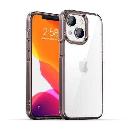 China Wholesale Geili Shockproof For Iphone 12 Case Gray Anti Fall Phone Case Transparent 13 Series Phone Case for sale