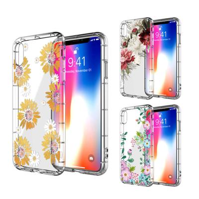 China Low Price Shockproof Professional Custom Silicone Factory Woman Transparent Phone Case For Iphone Series for sale