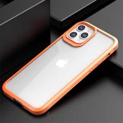 China Shockproof PC Tpu Mobile Phone Case Clear Shockproof Material Mobile Phone Cover For Iphone for sale