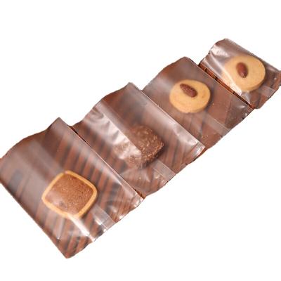 China Waterproofness Accept A Custom Size Transparent Printed Snack Cookie Transparent Food Grade Bags for sale