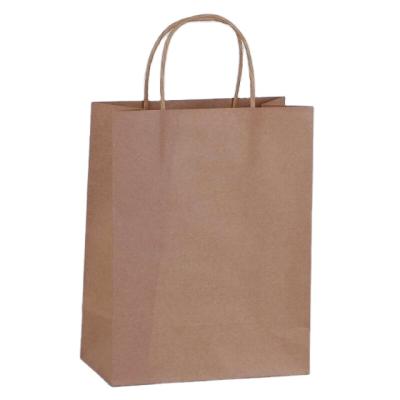 China Recyclable Global Hot Sale-Kraft Paper Bag Custom Printing Kraft Paper Shopping Bag for sale